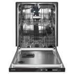 Maytag 24" Top Control Built-In Stainless Steel Tub Dishwasher 3rd Rack Dual Power Filtration from Kings Outlet