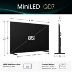 Hisense - 85" Class QD7 Series MiniLED QLED 4K UHD HDR Smart Fire TV (2025) - Image 3
