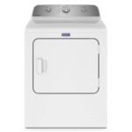Maytag - 7.0 Cu. Ft. Gas Dryer with Wrinkle Prevent - White