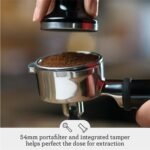 Breville - the Barista Touch Espresso Machine with 9 bars of pressure, Milk Frother and integrated grinder - Stainless Steel - Image 3