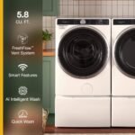 Whirlpool 5.0 Cu. Ft. High Efficiency Stackable Smart Front Load Washer Steam FreshFlow Vent from Kings Outlet