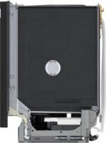 Bosch - 300 Series 24" Front Control Smart Built-In Stainless Steel Tub Dishwasher with 3rd Rack, 46dBA - Black - Image 3