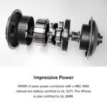 Lectric eBikes - XPress 750 High-Step Long-Range eBike: 60 miles Max Operating Range & 28 mph Max Speed - Unisize - Black - Image 3