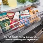 KitchenAid - 20 Cu. Ft. French Door Counter-Depth Refrigerator with Interior Water Dispenser - Stainless Steel - Image 5