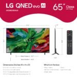 LG - 65" Class 85A Series QNED evo AI MiniLED 4K UHD Smart  webOS TV (2025) - Image 4