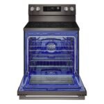 LG 6.3 Cu. Ft. Freestanding Electric True Convection Smart Range Air Fry Premium Handle from Kings Outlet