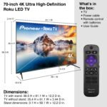 Pioneer - 70" Class LED 4K UHD Smart Roku TV - Image 5
