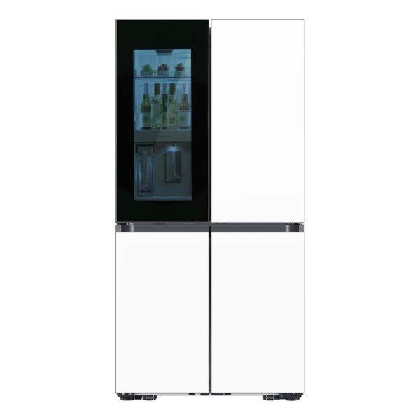 Samsung Bespoke 29 Cu. Ft. 4-Door Flex French Door Refrigerator Auto Open Door White from Kings Outlet