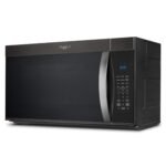 Whirlpool - 1.9 Cu. Ft. Over-the-Range Microwave with Sensor Cooking - Black Stainless Steel - Image 3