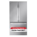 LG Counter-Depth MAX 26.5 Cu. Ft. French Door Smart Refrigerator Internal Water Dispenser Stainless from Kings Outlet