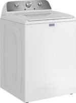 Maytag - 4.2 Cu. Ft. High-Efficiency Top Load Washer with Deep Fill Option - White - Image 2