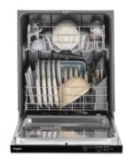 Whirlpool - Quiet Dishwasher with Boost Cycle and Pocket Handle .- Fingerprint Resistant - Stainless Steel - Stainless Steel - Image 5