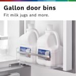 Bosch - 800 Series 21 Cu. Ft. 4-Door French Door Counter-Depth Smart Refrigerator with VitaFresh - Stainless Steel - Image 5