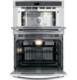 GE Profile 30" Built-In Single Electric Convection Wall Oven Built-In Microwave Stainless Steel from Kings Outlet