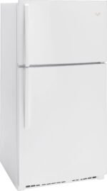 Whirlpool - 21.3 Cu. Ft. Top-Freezer Refrigerator - White - Image 2