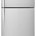 Whirlpool - 21.3 Cu. Ft. Top-Freezer Refrigerator - Monochromatic Stainless Steel