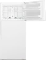 Whirlpool - 14.3 Cu. Ft. Top-Freezer Refrigerator - White - Image 4