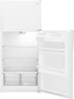 Whirlpool - 14.3 Cu. Ft. Top-Freezer Refrigerator - White - Image 3