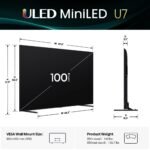 Hisense - 100" Class U7 Series MiniLED QLED UHD 4K Smart Google TV (2025) - Image 4