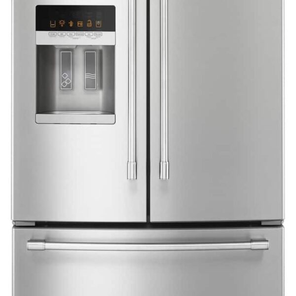 Maytag 25 Cu. Ft. 36 Inch Wide French Door Refrigerator PowerCold Feature Stainless Steel from Kings Outlet