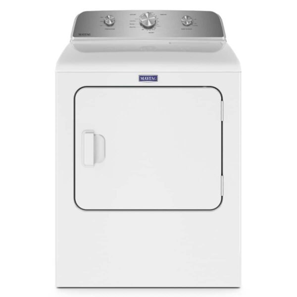 Maytag 7.0 Cu. Ft. Electric Dryer Wrinkle Prevent White from Kings Outlet