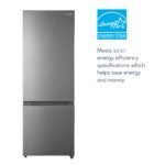Insignia - 11.5 Cu. Ft. Bottom Mount Refrigerator with ENERGY STAR Certification - Stainless Steel - Image 2