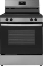 Insignia 5.3 Cu. Ft. Freestanding Electric Range Dual-Size Burner Storage Drawer Stainless Steel from Kings Outlet