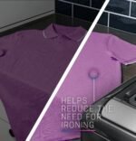 GE Profile - 7.8 Cu. Ft. Stackable Smart Gas Dryer with Steam and Washer Link - Sapphire Blue - Image 7