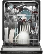 KitchenAid - 24" Top Control Built-In Tub Dishwasher with Third Rack - Stainless Steel - Image 2