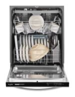 Whirlpool Quiet Dishwasher 3rd Rack . Fingerprint Resistant Stainless Steel Stainless Steel from Kings Outlet