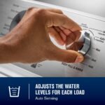 Maytag - 4.2 Cu. Ft. High-Efficiency Top Load Washer with Deep Fill Option - White - Image 7