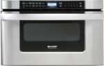 Sharp 1.2 cu ft 950W Drawer Microwave Sensor Cooking Stainless Steel from Kings Outlet