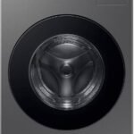 Samsung - 5.3 cu. ft. Bespoke AI Vented Smart All-In-One Washer/Electric Dryer Combo with AI Home - Dark steel