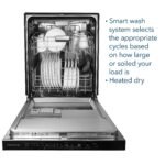 Insignia 24" Top Control Built-In Dishwasher 3rd Rack Sensor Wash Stainless Steel Tub 49 from Kings Outlet