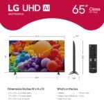 LG - 65" Class UT70 Series LED 4K UHD Smart webOS TV (2024) - Image 3