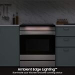 Samsung - Bespoke 6.3 Cu. Ft. Slide-In Electric Induction Range with Ambient Edge Lighting - Stainless Steel - Image 6