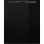 Whirlpool - Quiet Dishwasher with Boost Cycle and Pocket Handle - Black