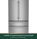 Café 28.7 Cu. Ft. 4-Door French Door Smart Refrigerator Dual Dispense Autofill Pitcher Stainless from Kings Outlet