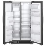 Whirlpool - 36-inch Wide Side-by-Side Refrigerator - 25 cu. ft. - Black - Image 2