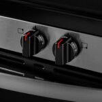 Insignia™ - 5.3 Cu. Ft. Freestanding Electric Range with Dual-Size Burner and Storage Drawer - Stainless Steel - Image 6