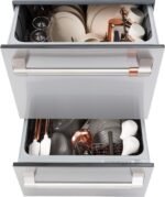 Café - 24" Top Control Built-In Double Drawer Dishwasher, Customizable - Stainless Steel - Image 4