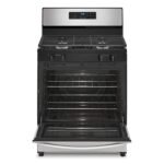 Whirlpool - 5.1 Cu. Ft. Freestanding Gas Range with Broiler Drawer - Stainless Steel - Image 2
