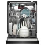 KitchenAid 24" Front Control Built-In Tub Dishwasher Third Level Jet Rack 41 dBA Stainless from Kings Outlet