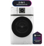 GE Profile UltraFast 4.6 Cu. Ft. High-Efficiency Smart Front Load Washer Electric Dryer Combo from Kings Outlet