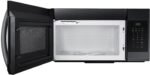 Samsung - 1.7 cu. ft. Over-the-Range Microwave - Matte Black Steel - Image 6