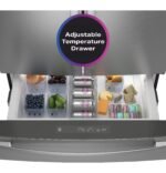 GE Profile 28.7 Cu. Ft. 4-Door French Door Smart Refrigerator Dual-Dispense AutoFill Pitcher Stainless from Kings Outlet