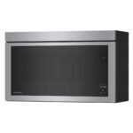 KitchenAid - 1.1 Cu. Ft. Over-the-Range Microwave with Flush Built-in Design and PrintShield Finish - Stainless Steel - Image 5