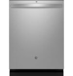 GE - 24" Top Control Built-In Stainless Steel Tub Dishwasher with 3rd Rack, Sanitize Cycle and 47 dBA - Stainless Steel