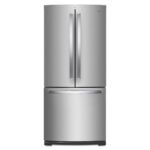 Whirlpool - 20 Cu. Ft. Wide French Door Refrigerator - Stainless Steel