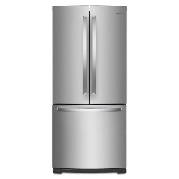 Whirlpool 20 Cu. Ft. Wide French Door Refrigerator Stainless Steel from Kings Outlet